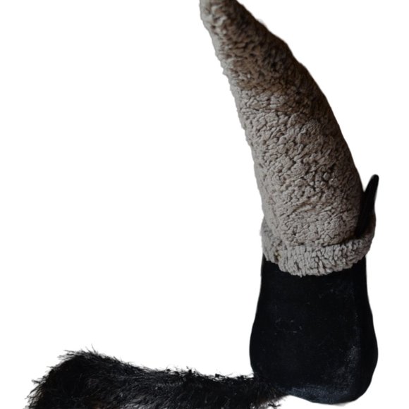 ALL State Floral Decoration Kitty Gnom Stuffed Plush Spooky Cat w'h Tail H - 20' - Picture 5 of 5